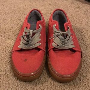Vans Red Gum Sole